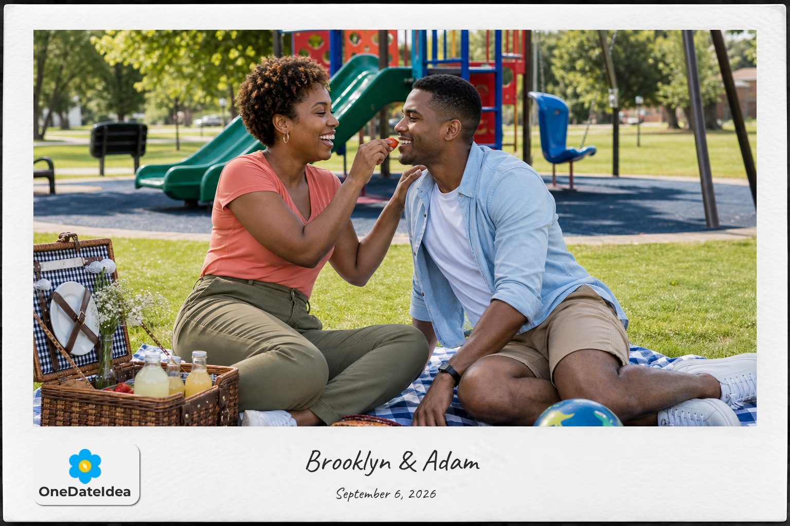 Pediatric Park Playground Picnic date idea