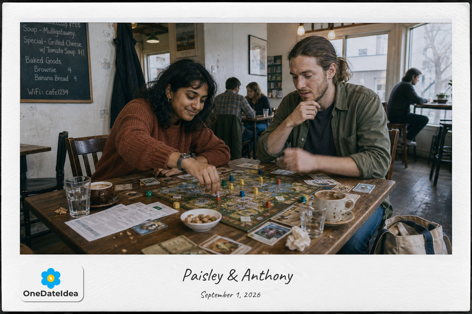 Play a game date idea