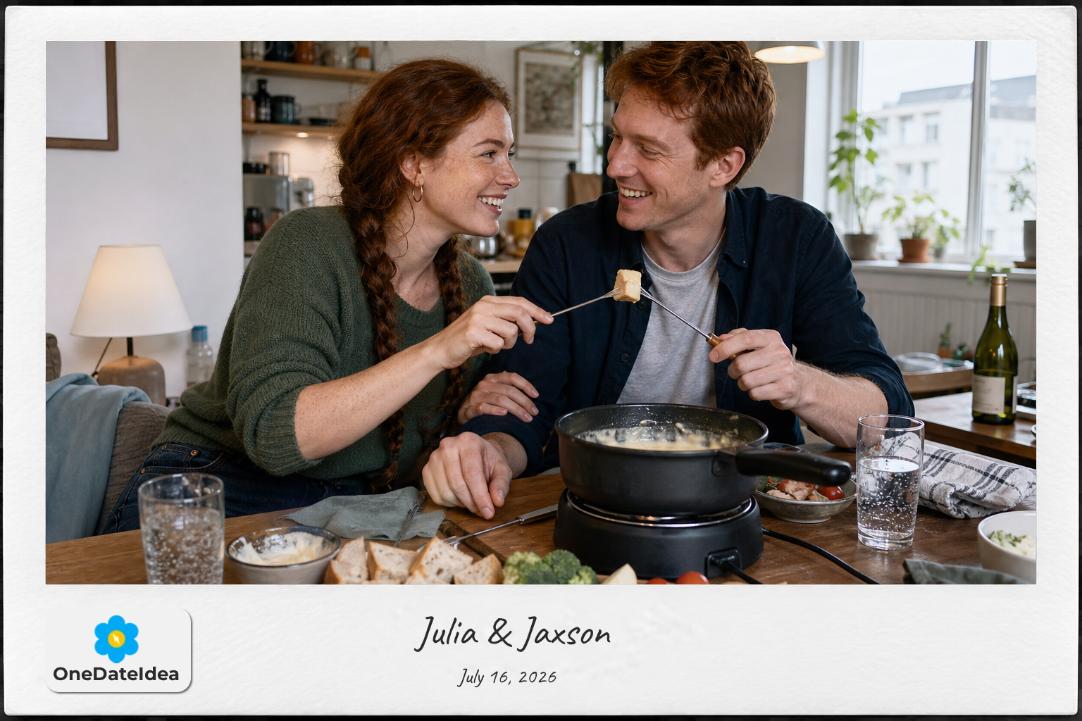 Private Fondue Night date idea