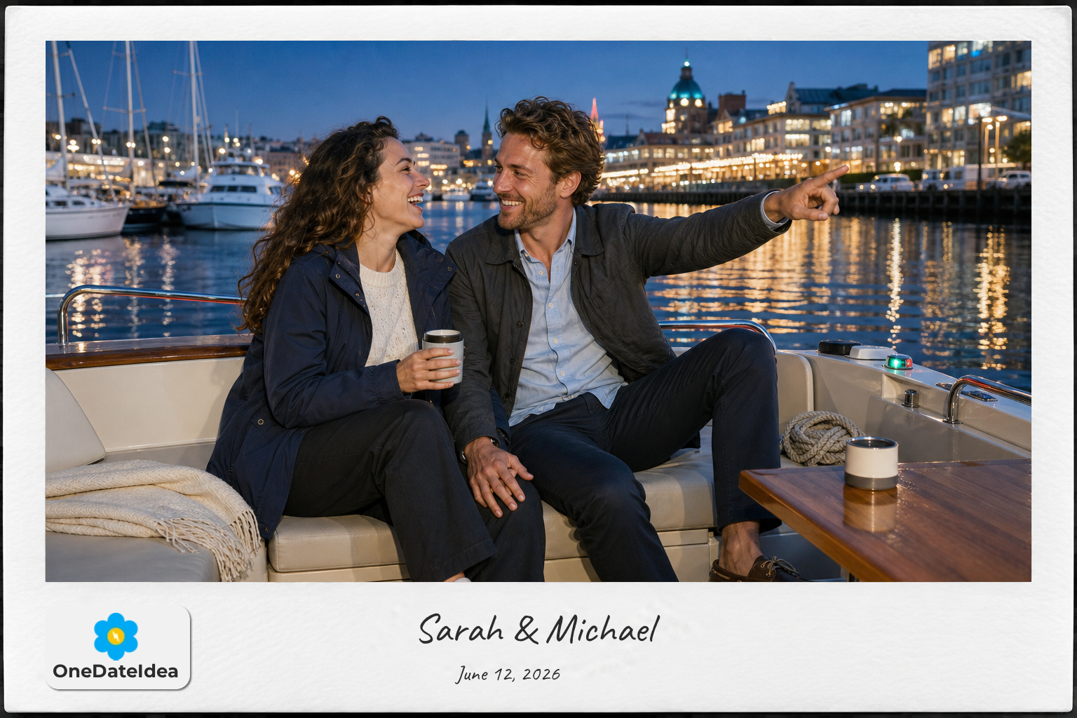 Private Harbor Lights Evening Cruise date idea