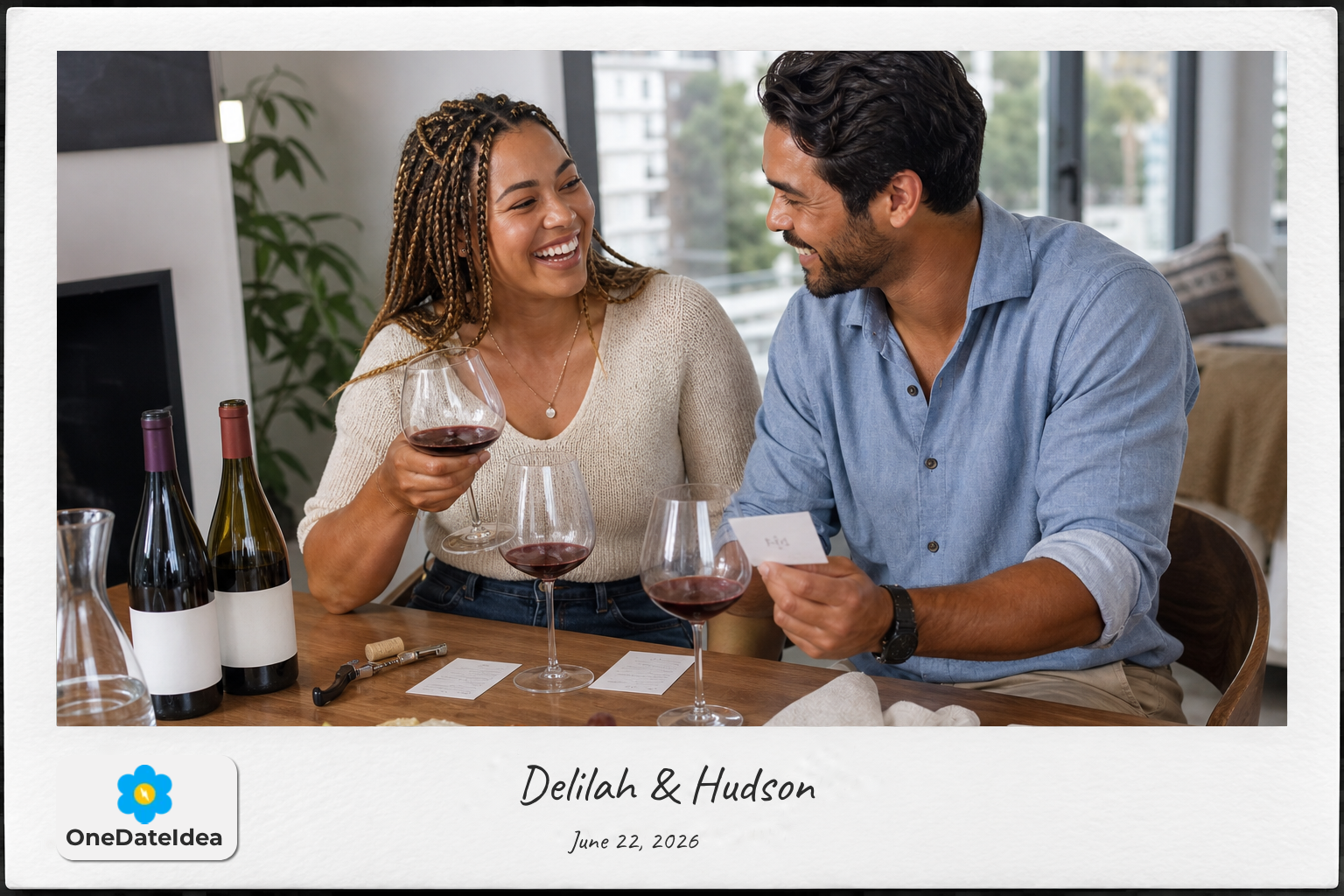 Private Home Wine Tasting date idea