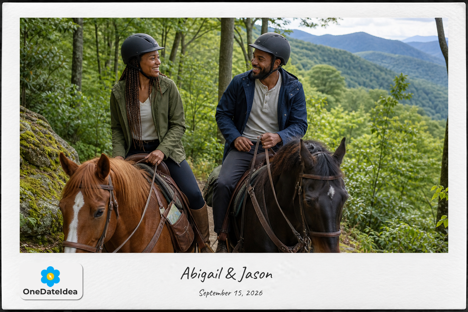 Private Horseback Ride Through Smoky Mountain Trails date idea