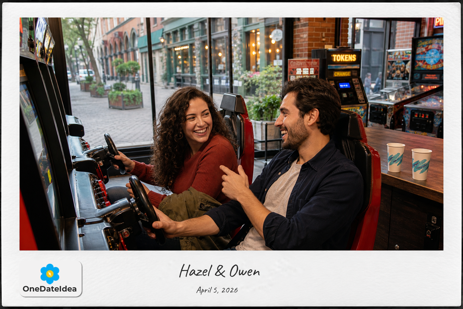 Retro Arcade Night in Old City date idea