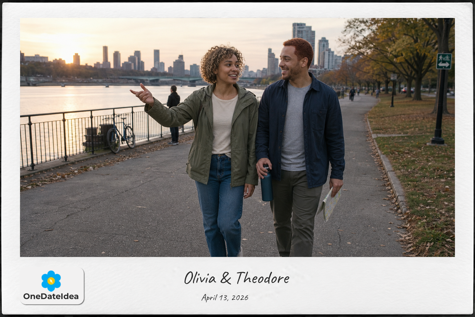 Scenic Sunset Walk date idea