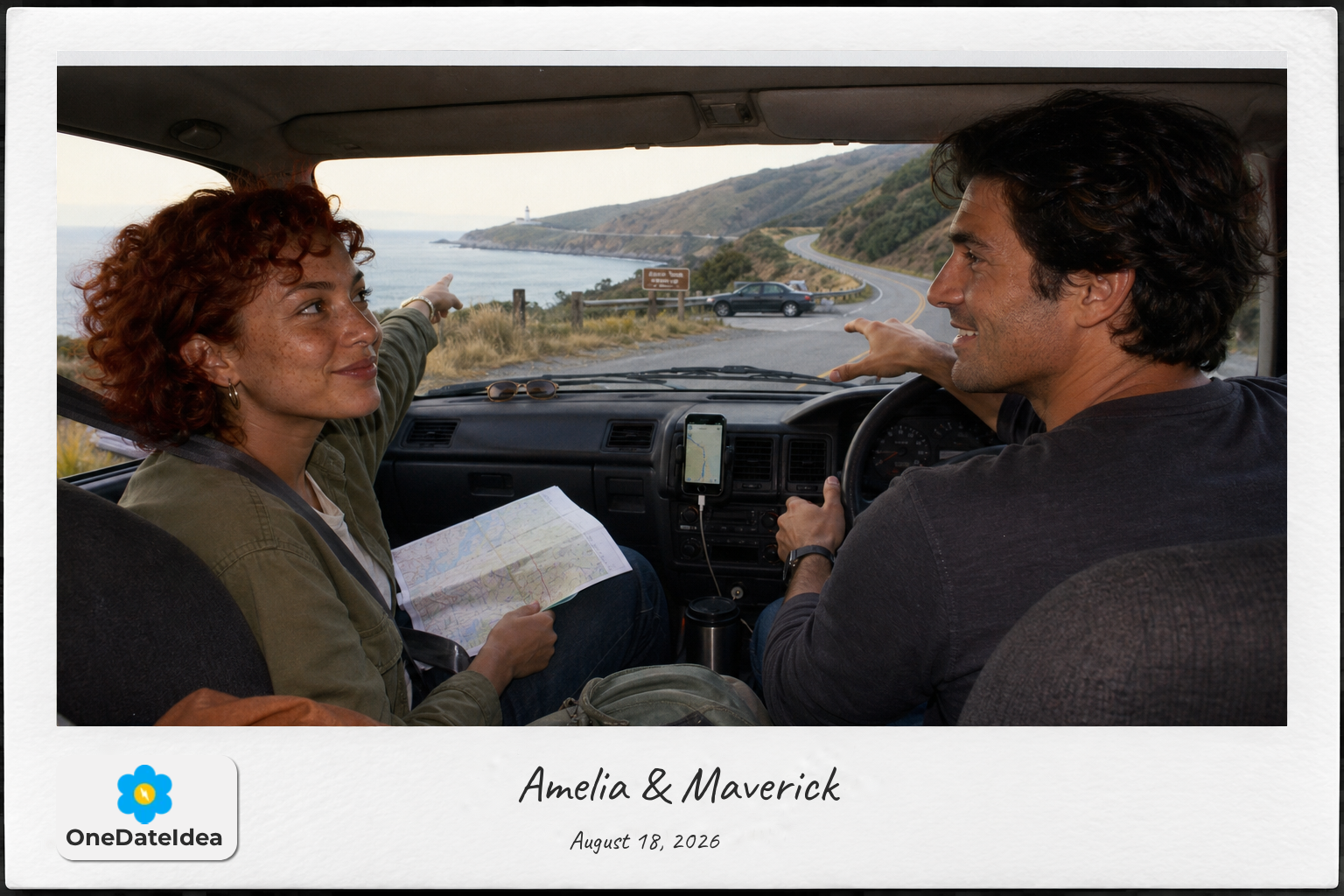 Take a scenic drive date idea