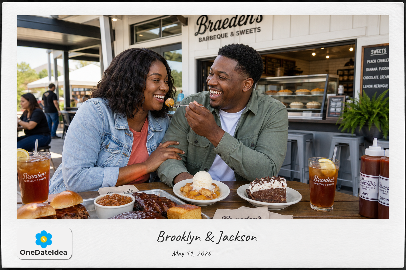 Treat Yourselves to Sweet Treats at Braeden’s Barbeque & Sweets date idea
