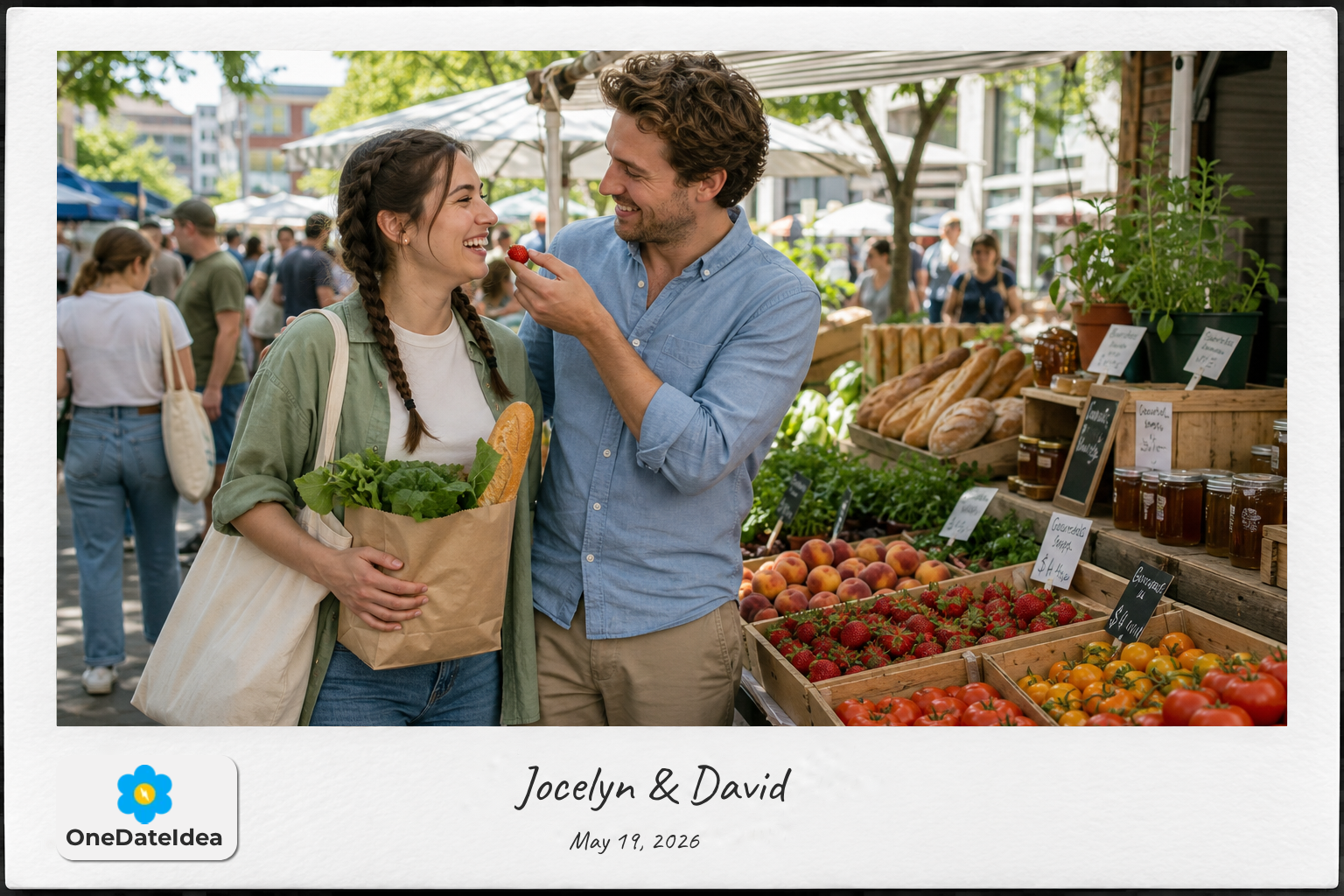 Visit a Local Farmers Market date idea