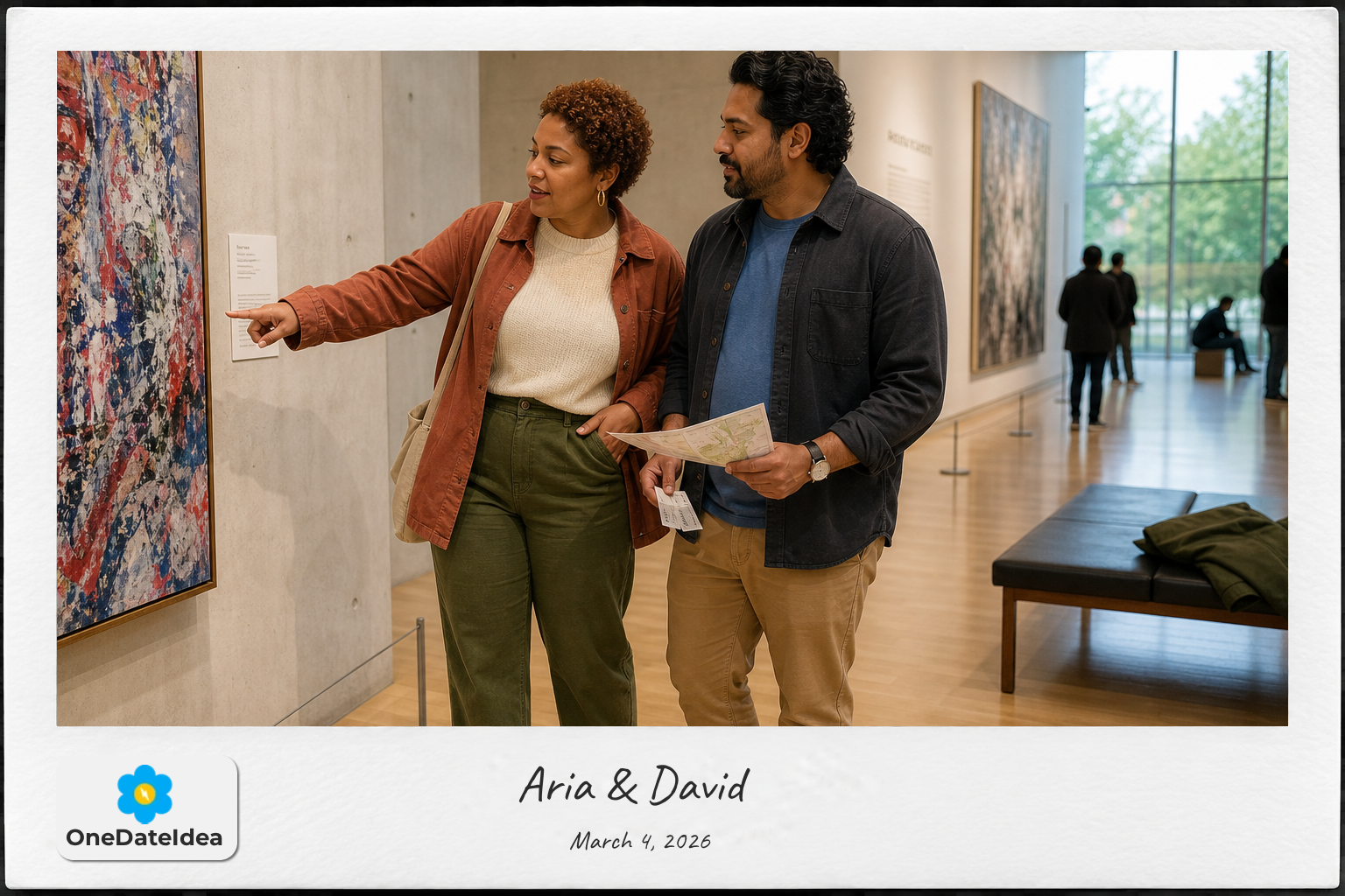 Visit a museum date idea