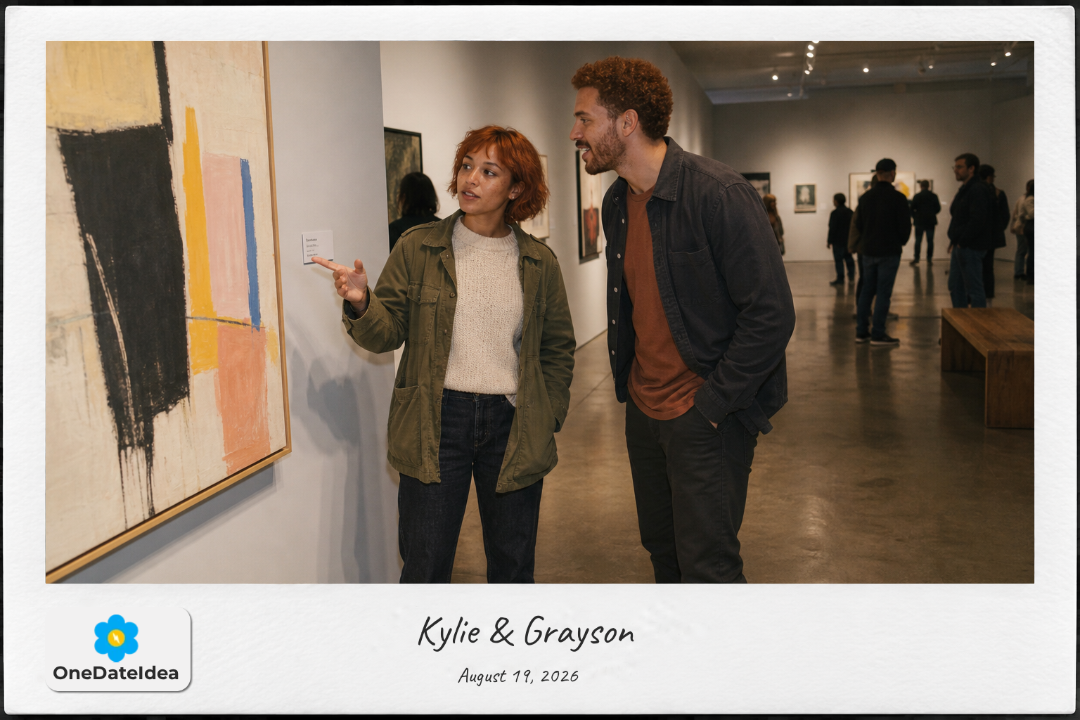 Visit a museum date idea