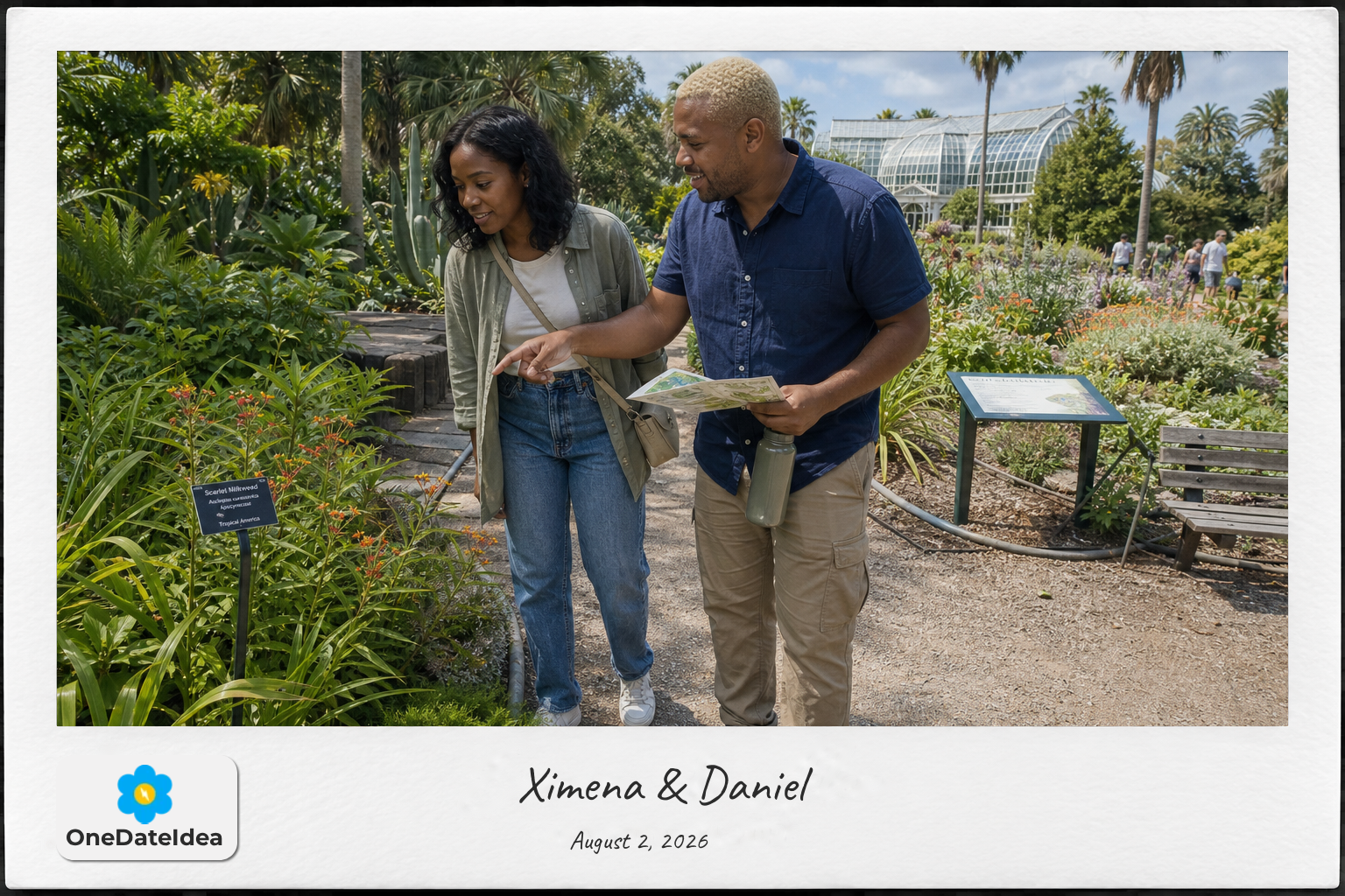 Wander Through a Botanical Garden date idea