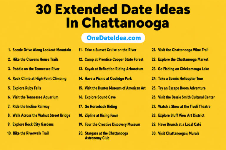 15 Extended Date Ideas in Chattanooga