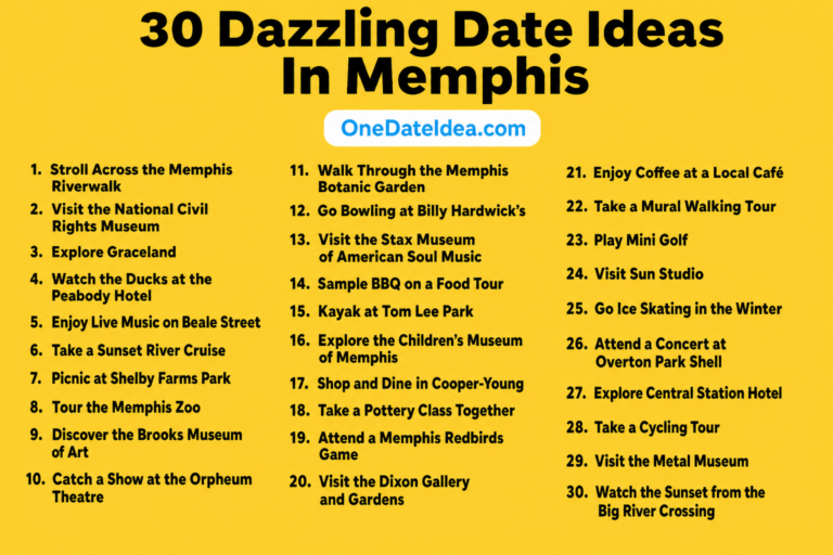20 Dazzling Date Ideas in Memphis