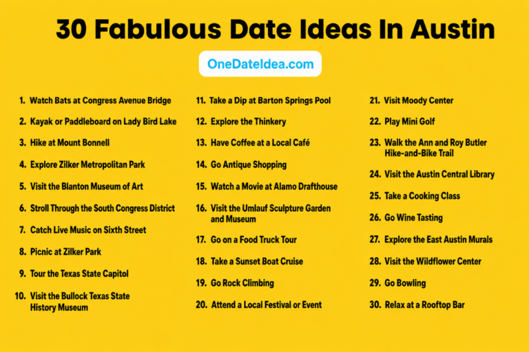 20 Fabulous Date Ideas in Austin