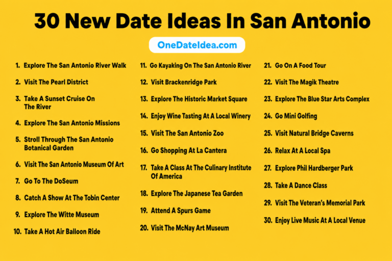 20 New Date Ideas in San Antonio