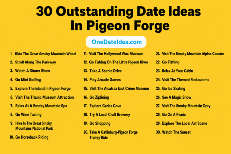 20 Outstanding Date Ideas in Pigeon Forge
