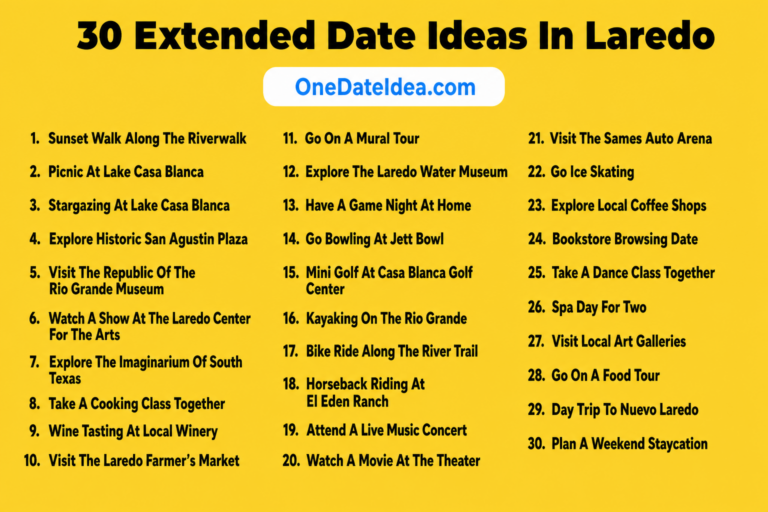 6 Extended Date Ideas in Laredo