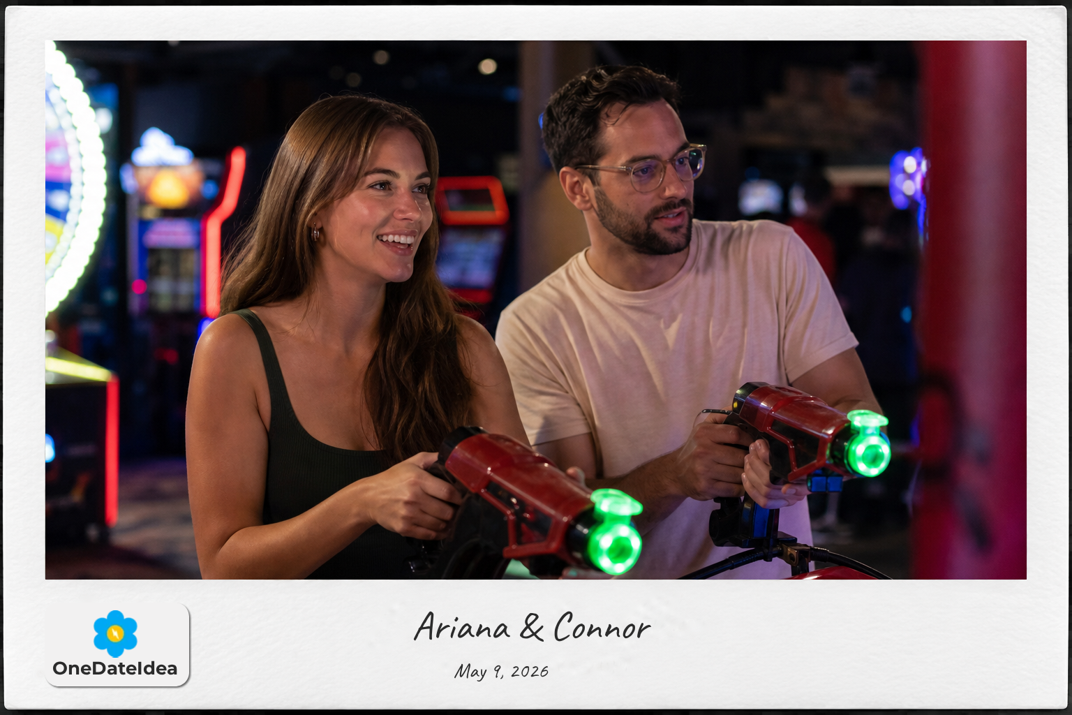 Arcade Challenge at Free Play Denton date idea