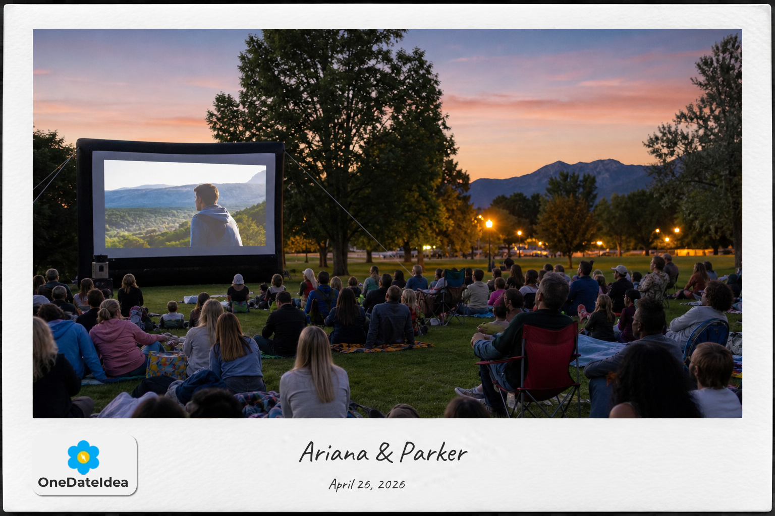 Attend an Outdoor Movie Night at Liberty Park date idea
