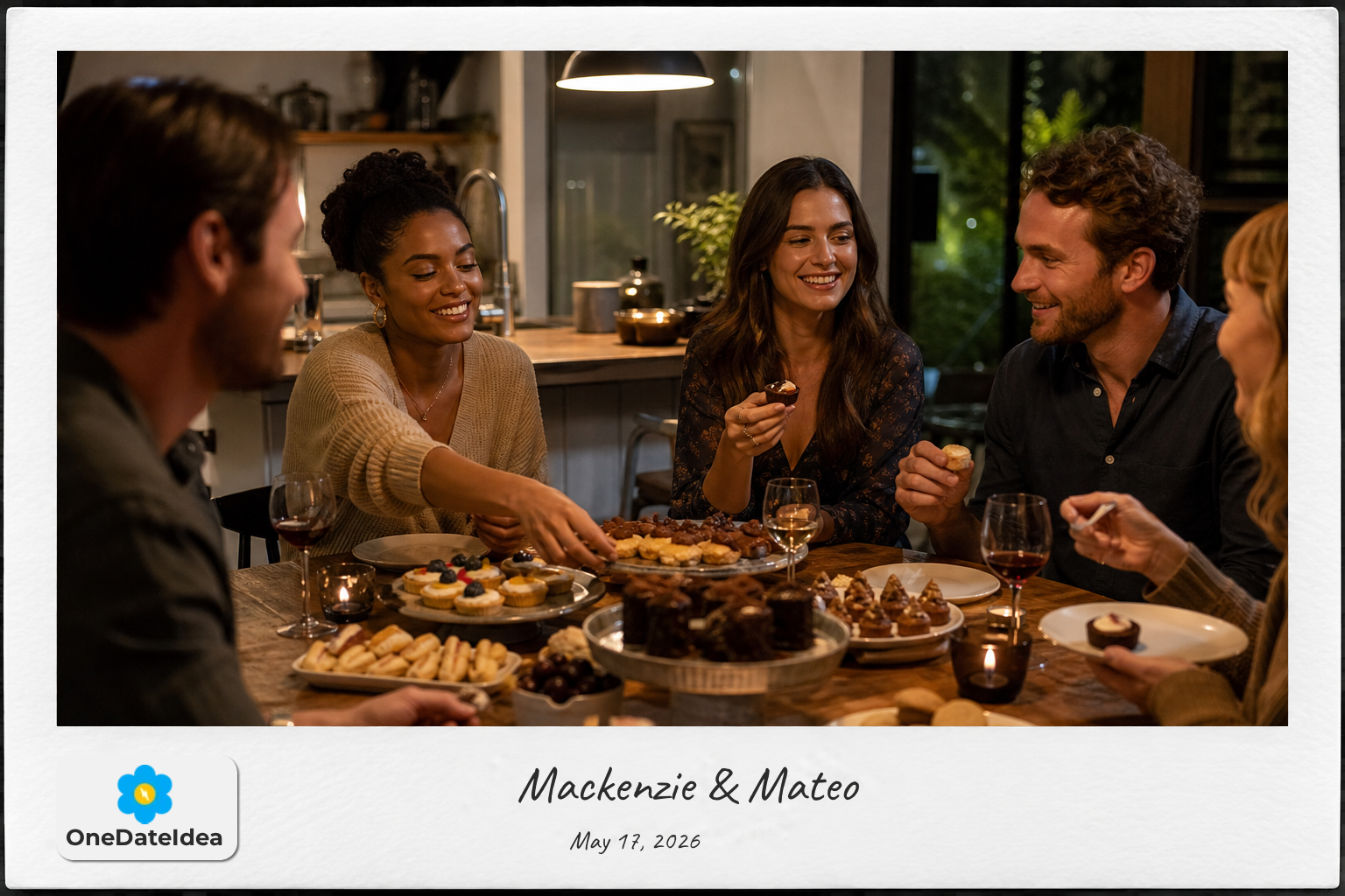 Bake Treats and Host a Tasting Night date idea