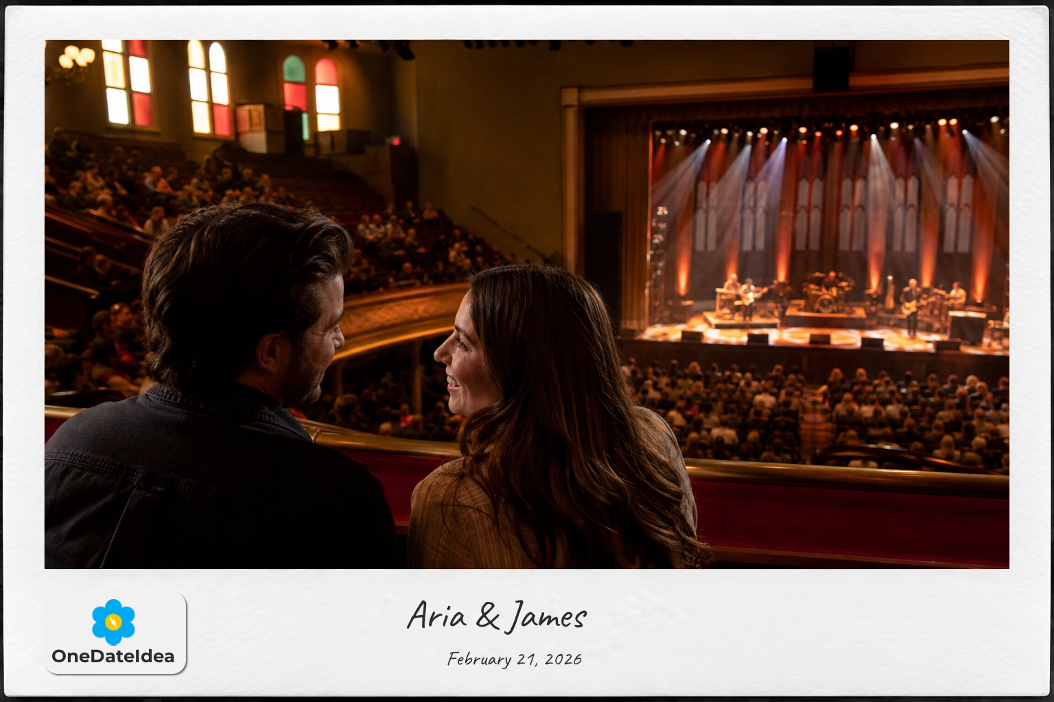 Catch a Show at the Ryman Auditorium date idea