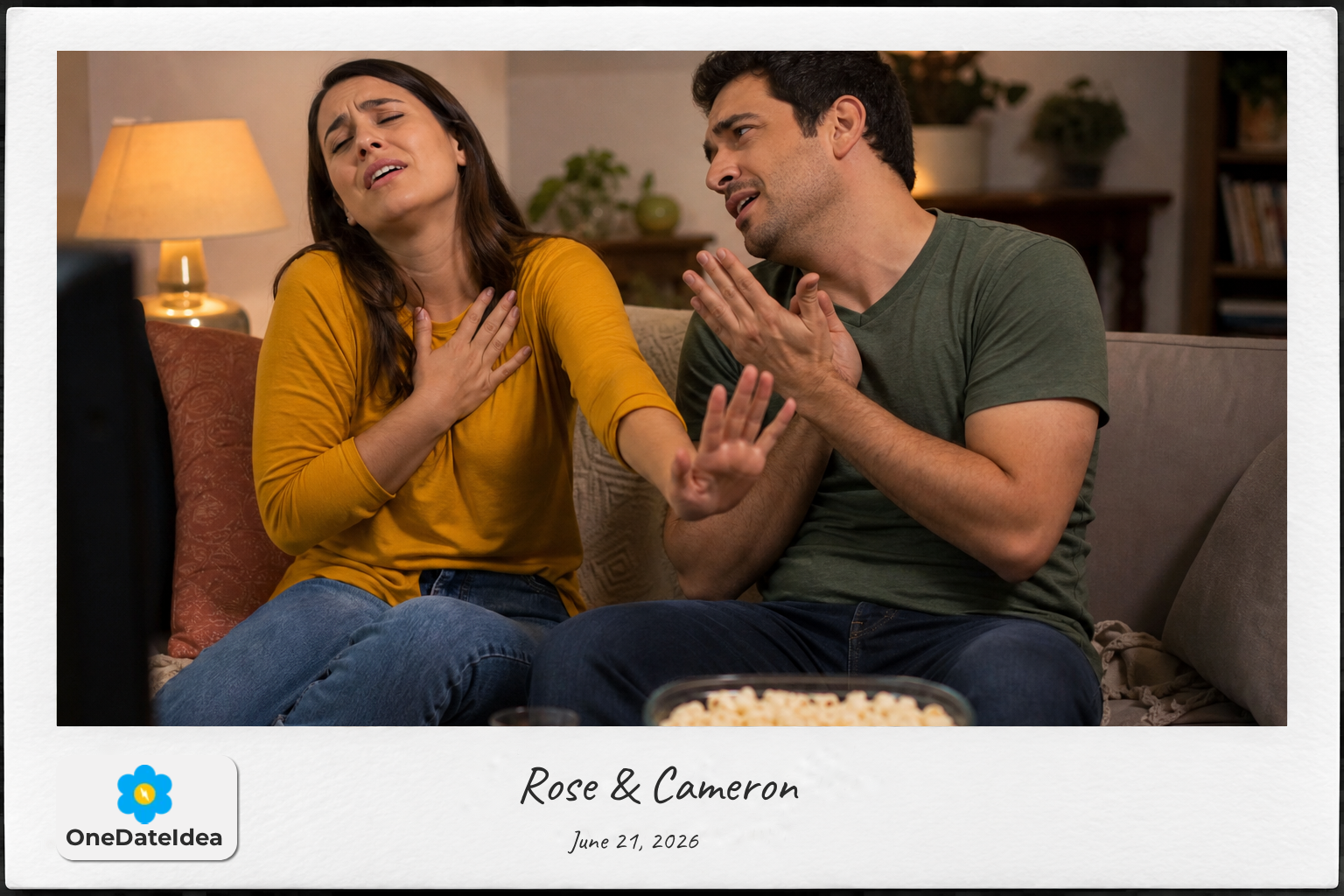 Cheesy Telenovela Acting Night date idea