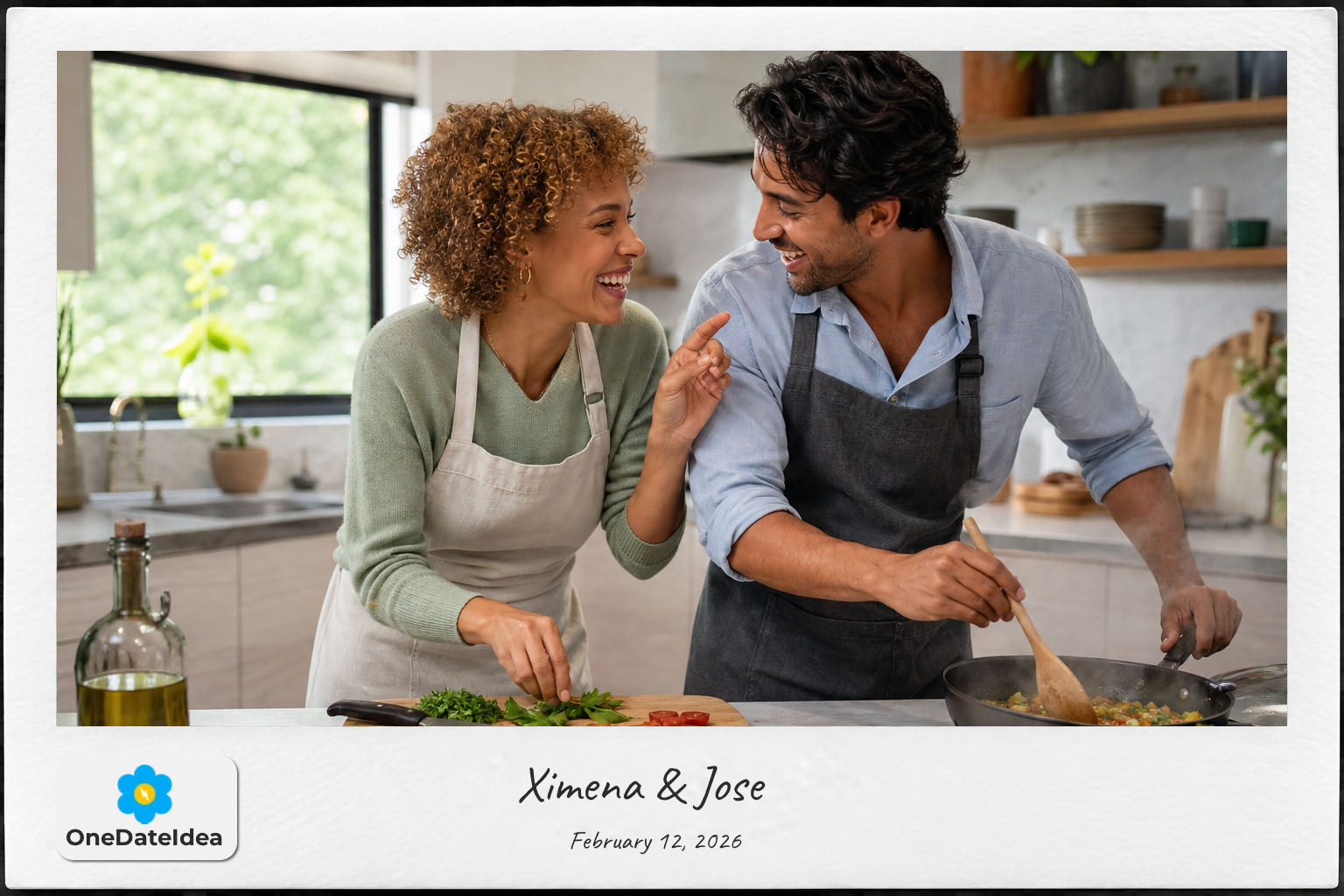 Cook a New Recipe Together date idea