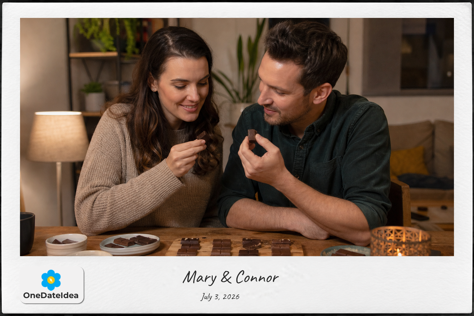 DIY Chocolate Tasting Night date idea