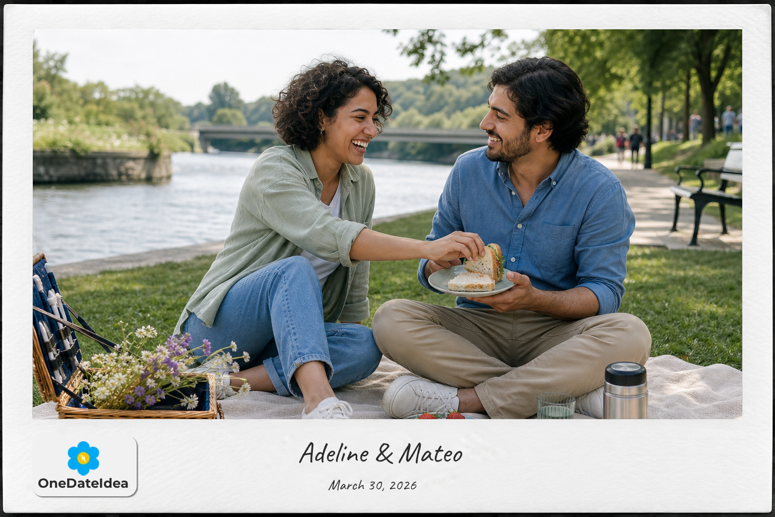 Enjoy a Riverside Picnic at Patriot Park date idea