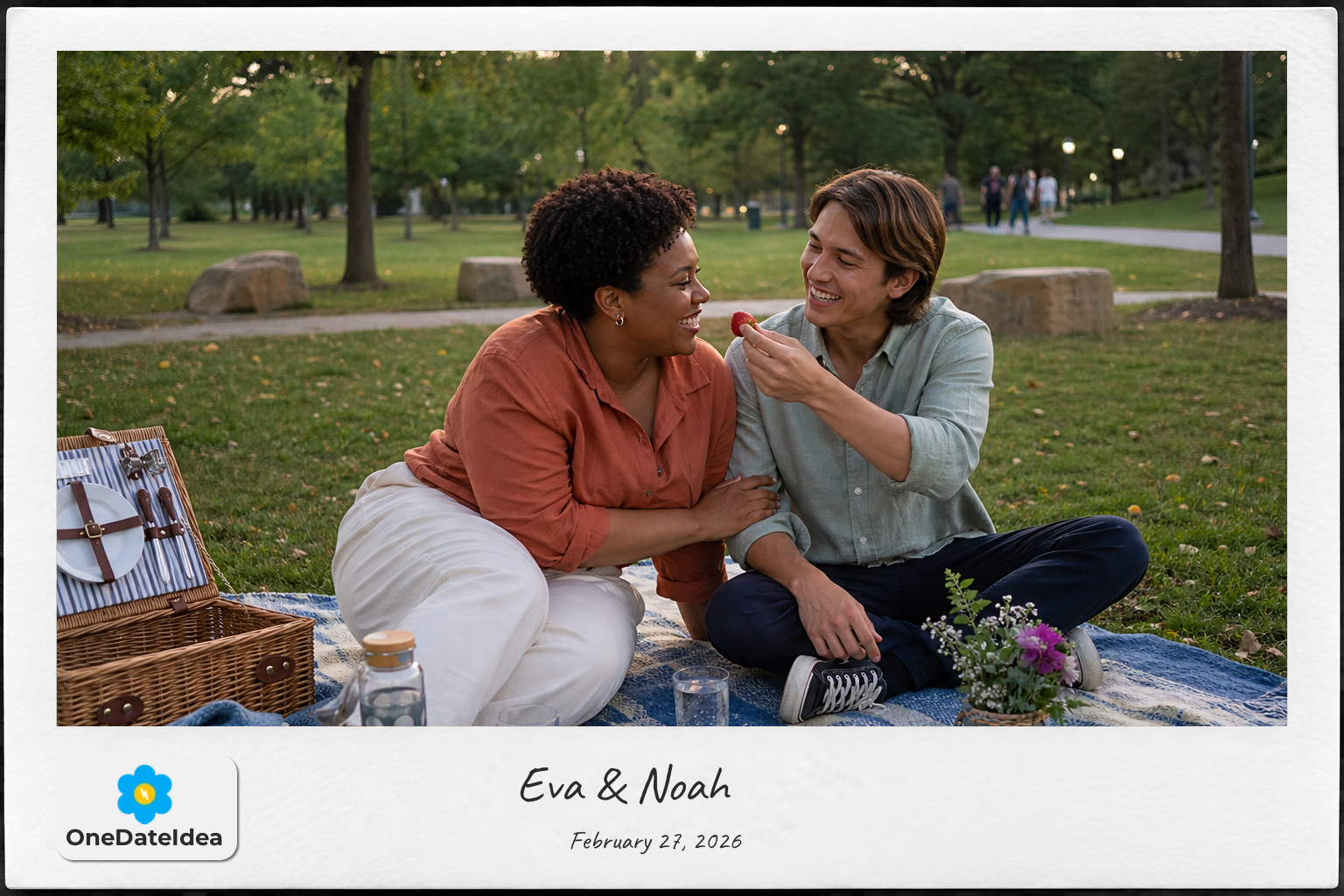 Evening Picnic at Mynatt Park date idea