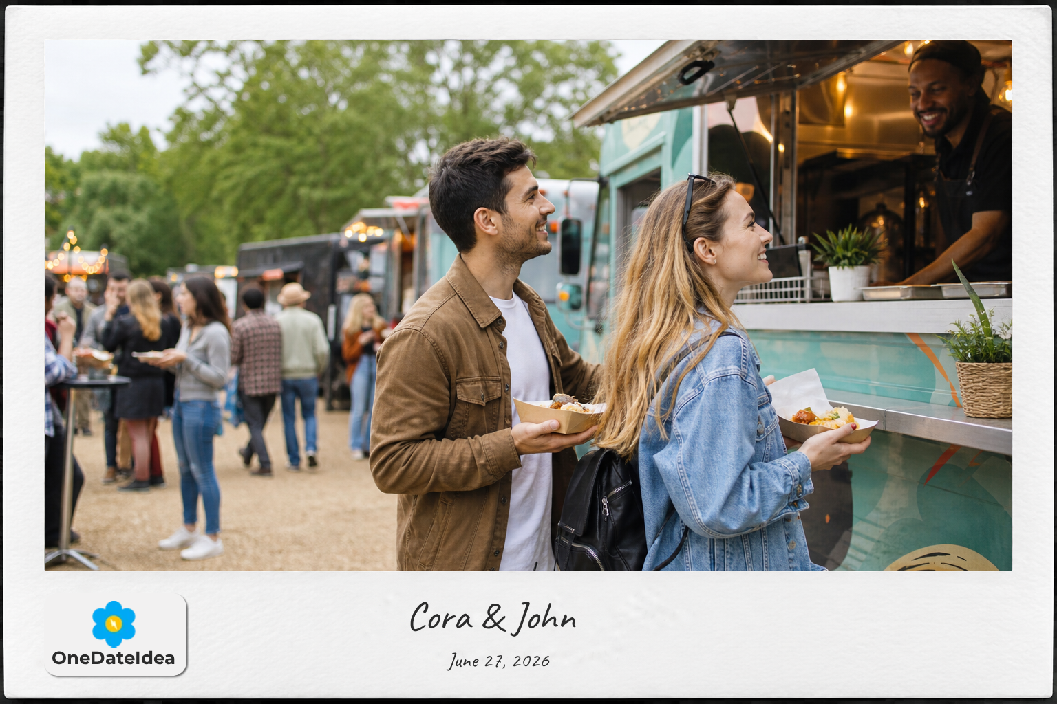Food Truck Festival date idea