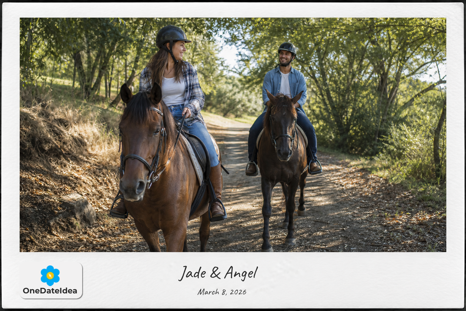 Go Horseback Riding at Five Oaks Riding Stables date idea