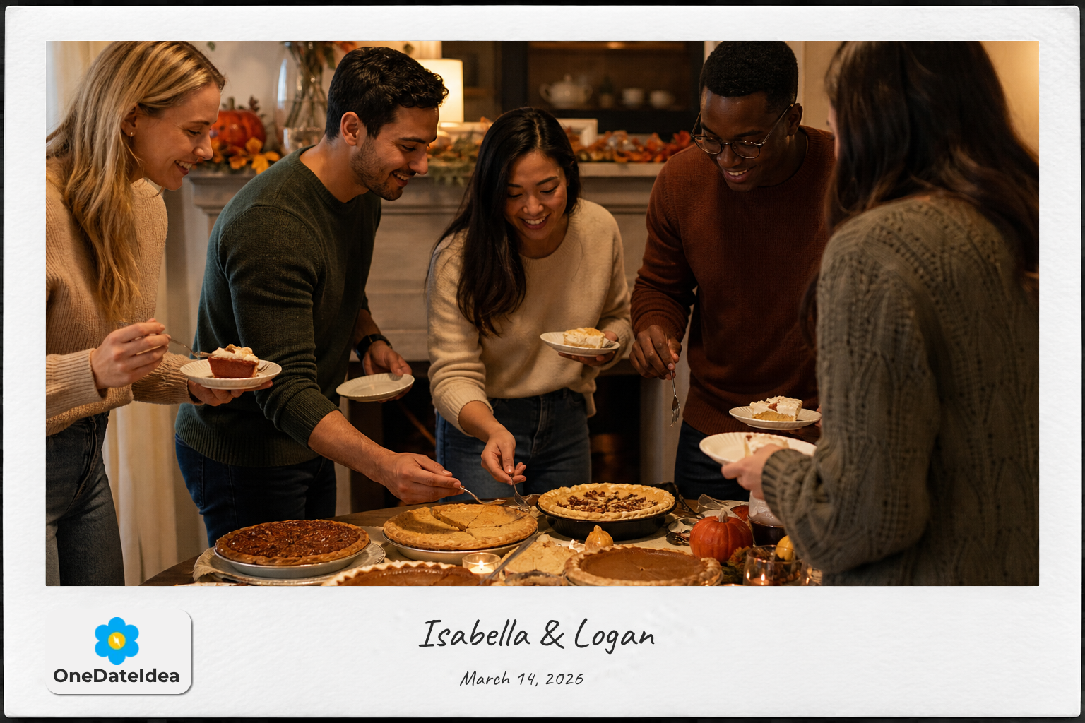 Host a Thanksgiving Pie Tasting Night date idea