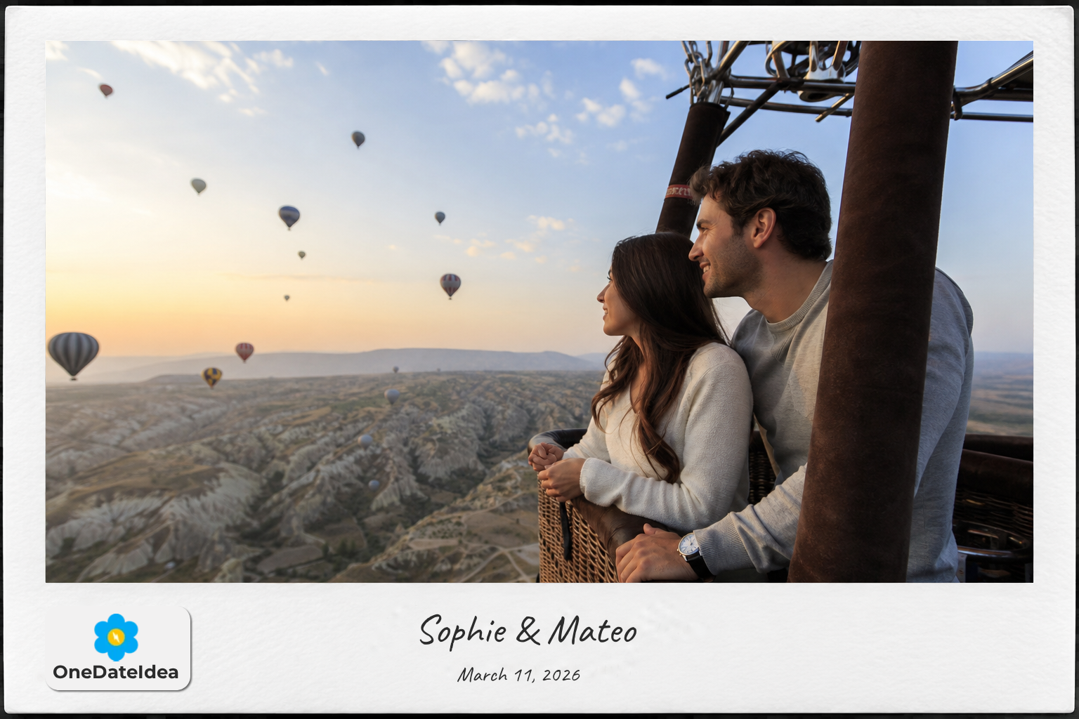 Hot Air Balloon Ride date idea