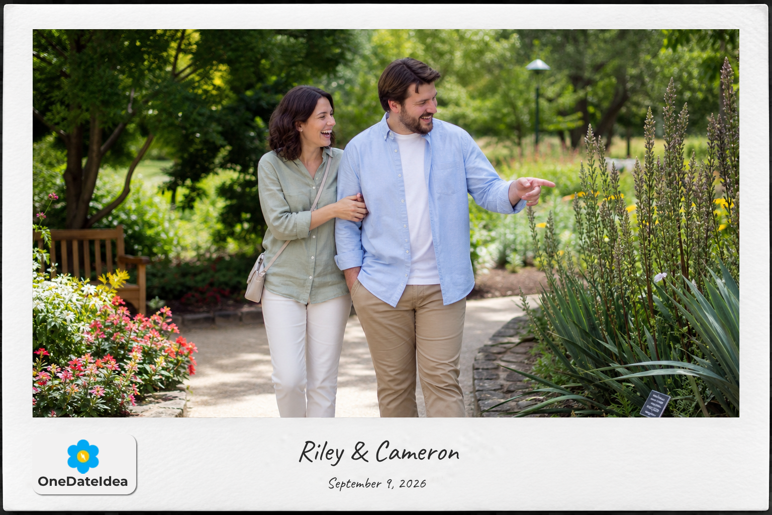 Memphis Botanic Garden Stroll date idea