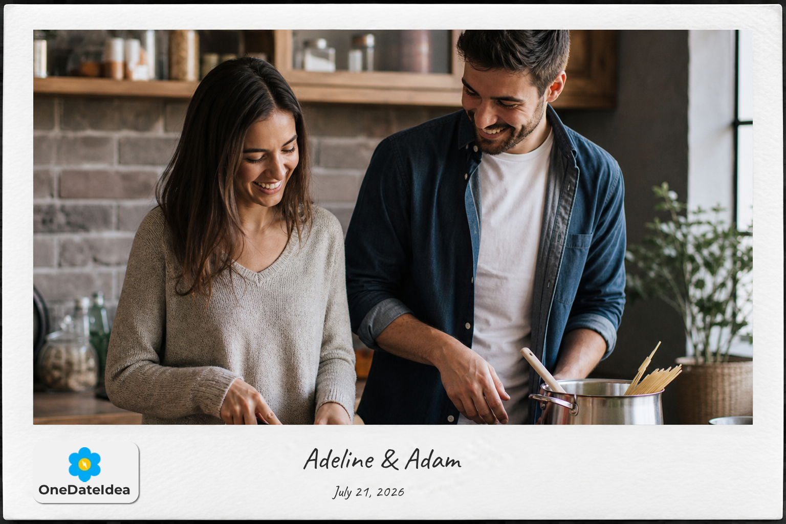 Personalized Cooking Challenge date idea