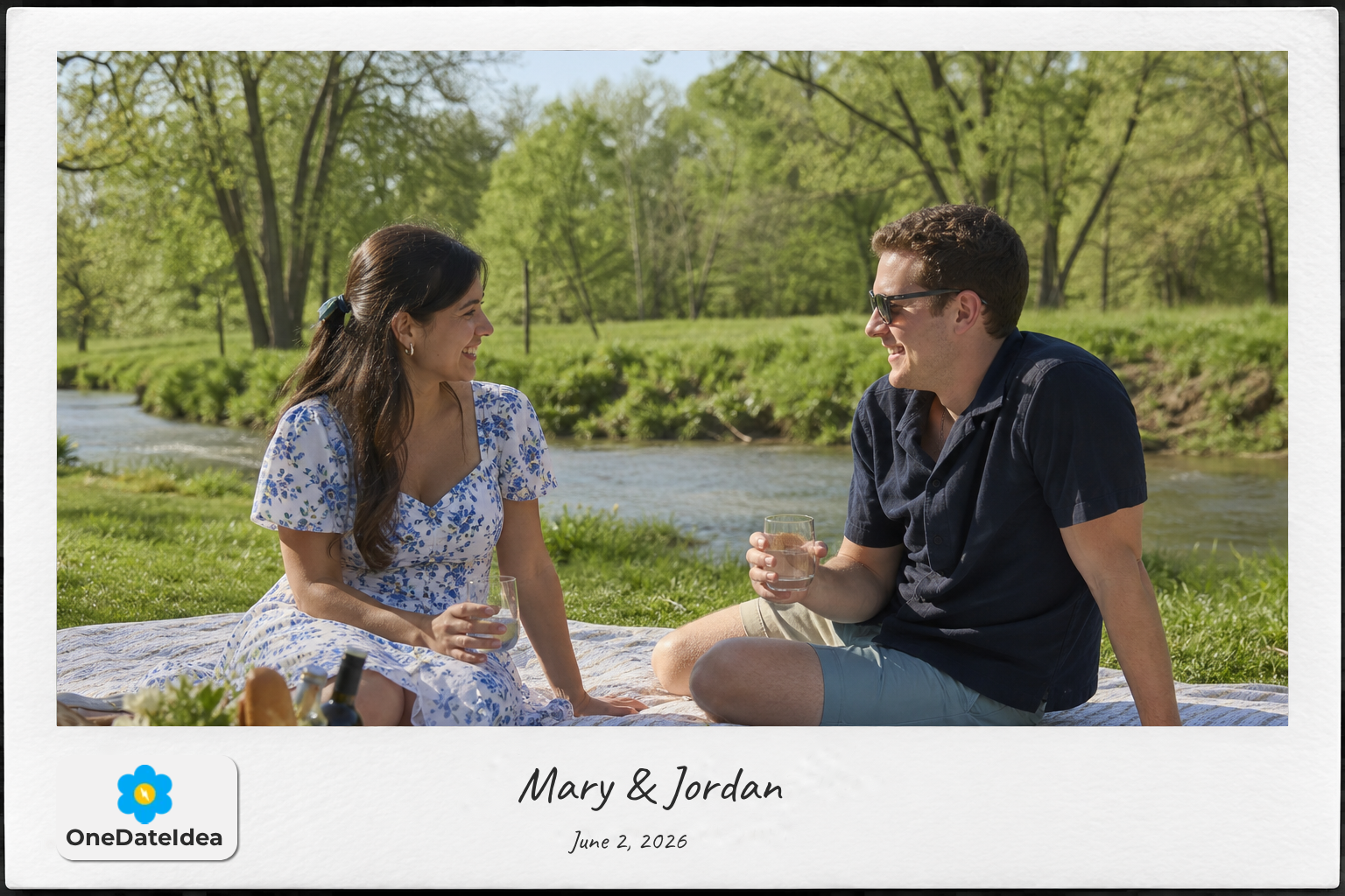 Picnic at Spring Creek Forest Preserve date idea