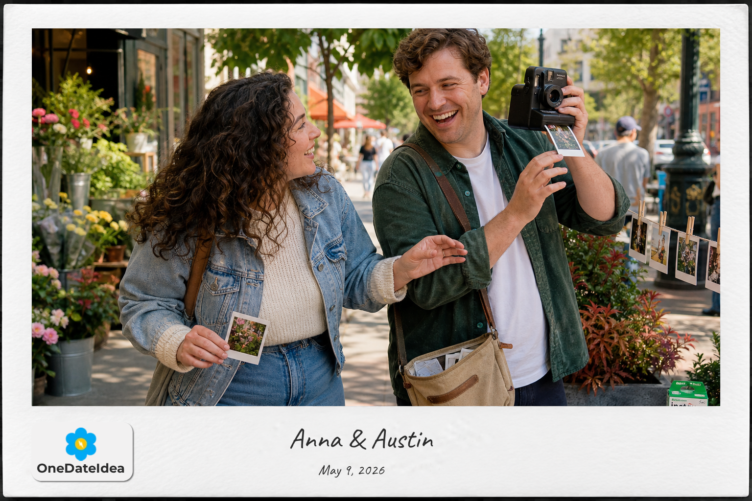 Polaroid Photo Adventure date idea