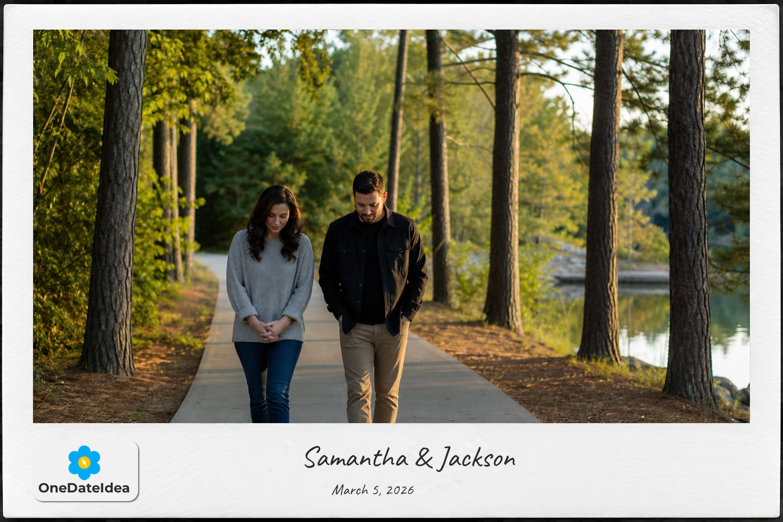 Prayer Walk date idea