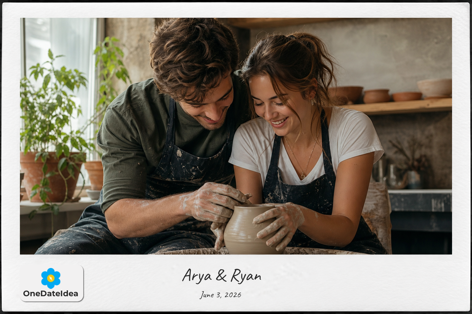 Private Pottery Wheel Session date idea