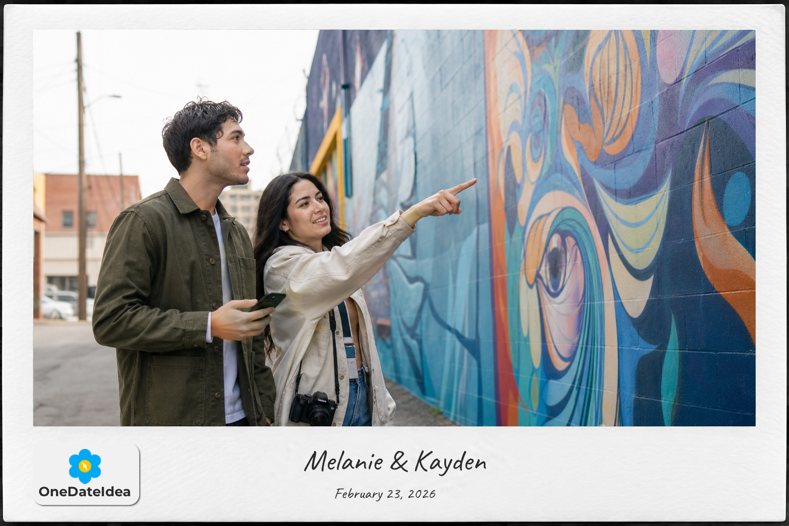 Self-Guided Mural Hunt date idea