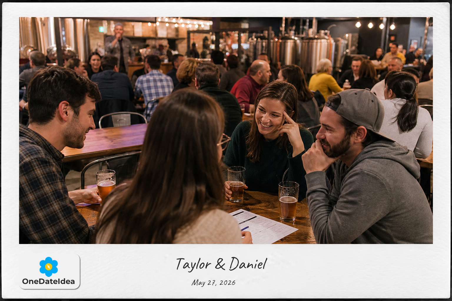 Trivia Night at a Local Brewery date idea