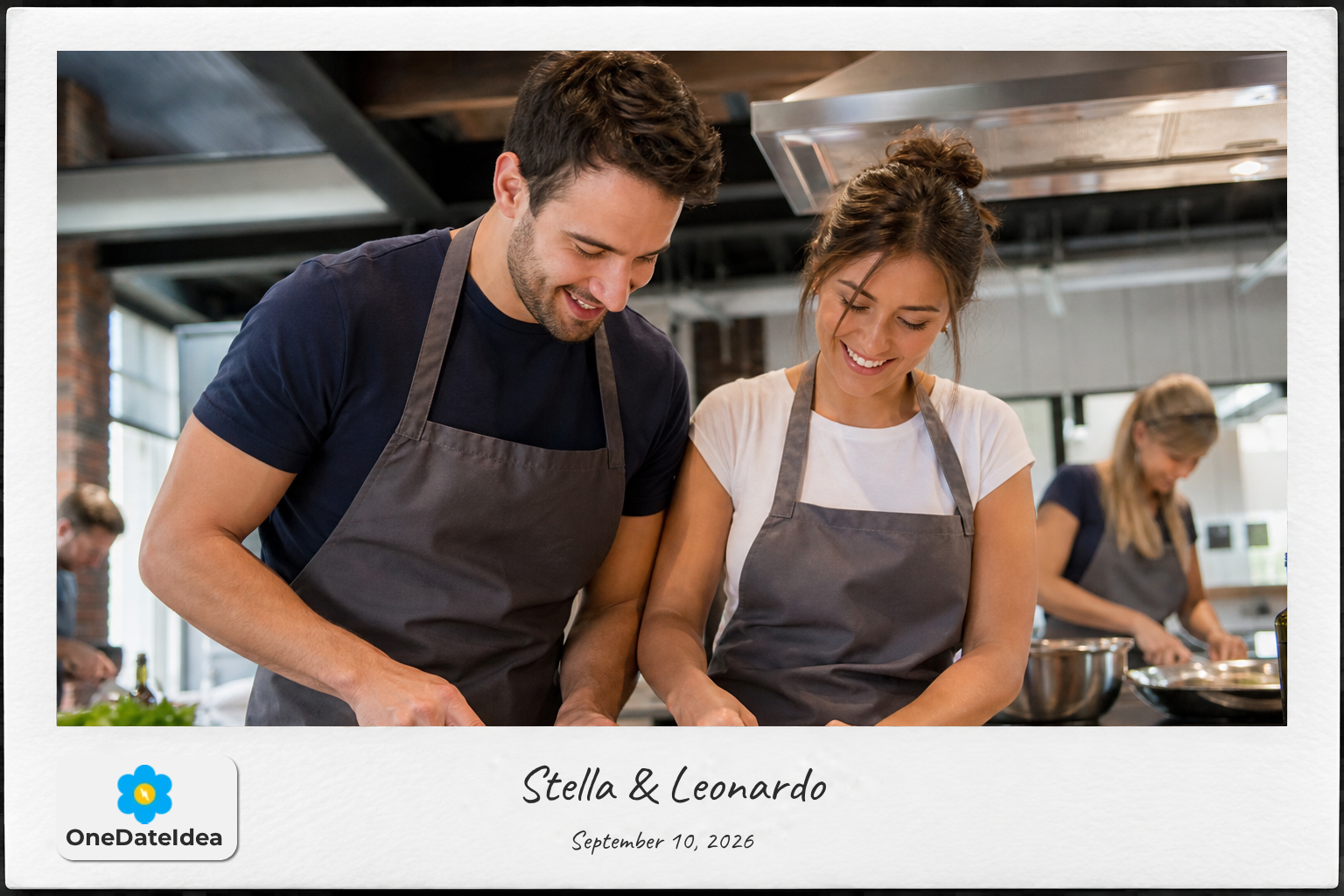 Try a Couples Cooking Class date idea