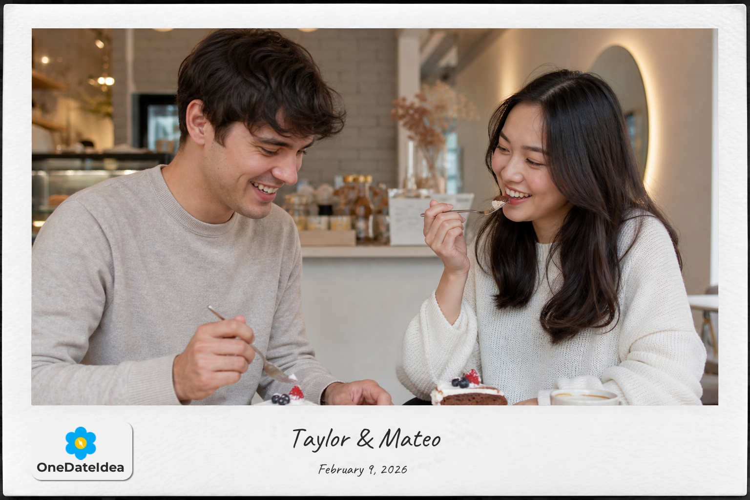 Visit a Dessert Cafe date idea