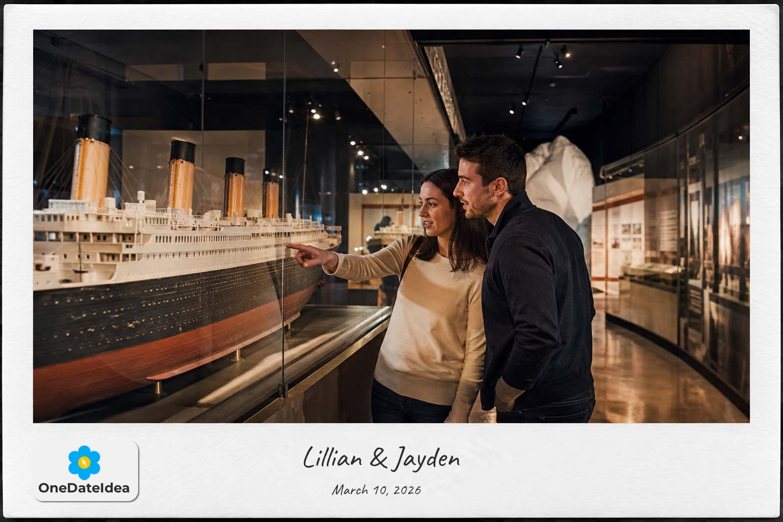 Visit the Titanic Museum Attraction date idea